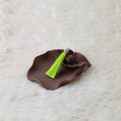 50Gb Metāla vāciņš Poliestera Pušķi Bārkstis DIY Amatniecības materiāli Apdares Aizkars Salokāms Ventilators Kulons Auskari Ornaments Dekora piederumi