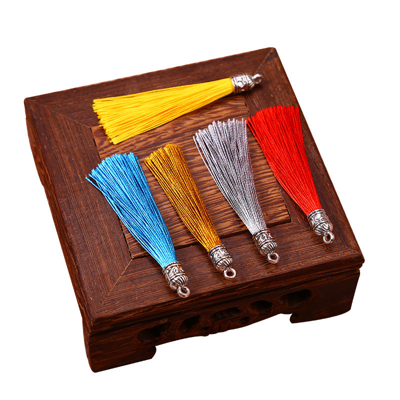 50Gb Metāla vāciņš Poliestera Pušķi Bārkstis DIY Amatniecības materiāli Apdares Aizkars Salokāms Ventilators Kulons Auskari Ornaments Dekora piederumi