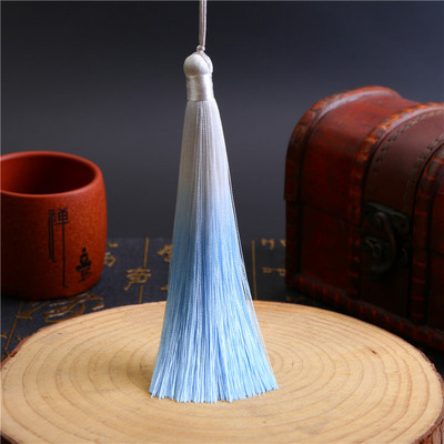 Poliestera zīda pušķis bārkstis Apdare 13cm garš pušķis kāzu mājas dekorēšanai DIY šūšanas aizkari Aksesuāri