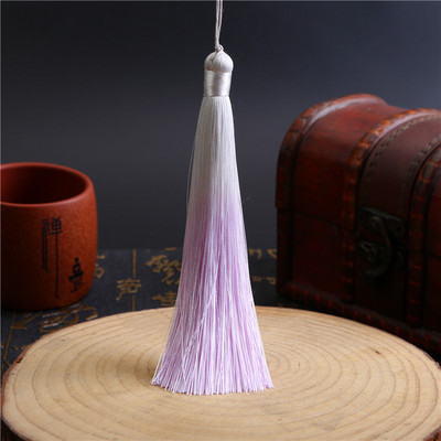 Poliestera zīda pušķis bārkstis Apdare 13cm garš pušķis kāzu mājas dekorēšanai DIY šūšanas aizkari Aksesuāri