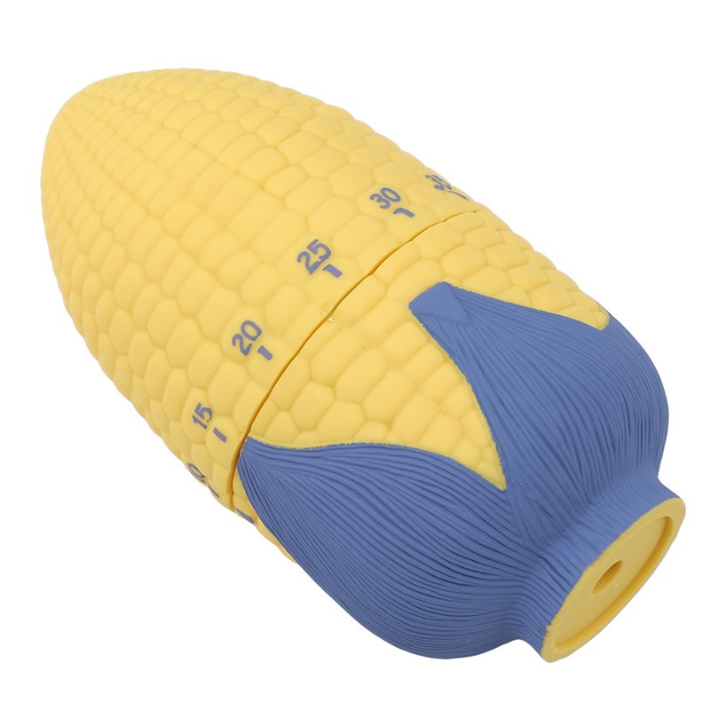 Izturīgs 1–60 min bumbieru kukurūzas taimeris virtuves mehāniskais taimeris burkāna formas atpakaļskaitīšanas taimeris atgādinājuma modinātājs gatavošanas ierīcēm