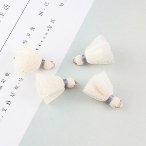 10Gb/Pack 25MM Mini Color Network Marle Pušķi Auskari Rotaslietas Kulons Apģērba Dekorācijas Aksesuāri Materiāls DIY Amatniecības piederumi