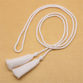 2 ΤΕΜ/Συσκευασία οικιακής κουρτίνας με φούντα ράψιμο Διακοσμητικά Υλικά DIY Craft Supplies Κρεμαστό κρεμαστό σχοινί διπλής μπάλας