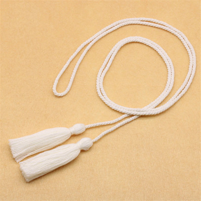 2 ΤΕΜ/Συσκευασία οικιακής κουρτίνας με φούντα ράψιμο Διακοσμητικά Υλικά DIY Craft Supplies Κρεμαστό κρεμαστό σχοινί διπλής μπάλας