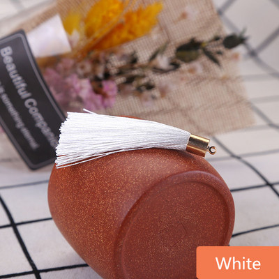 10-30Gb Metāla vāciņš Zīda pušķis Apdare Bārkstis DIY Auskari Atslēgu piekariņi Juvelierizstrādājumi Dekoratīvie aksesuāri Aizkaru kuloni Amatniecības pušķi