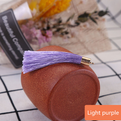 10-30Gb Metāla vāciņš Zīda pušķis Apdare Bārkstis DIY Auskari Atslēgu piekariņi Juvelierizstrādājumi Dekoratīvie aksesuāri Aizkaru kuloni Amatniecības pušķi