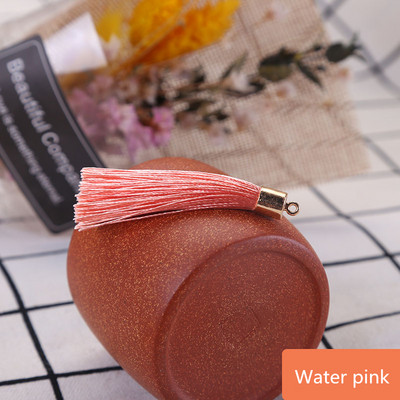 10-30Gb Metāla vāciņš Zīda pušķis Apdare Bārkstis DIY Auskari Atslēgu piekariņi Juvelierizstrādājumi Dekoratīvie aksesuāri Aizkaru kuloni Amatniecības pušķi