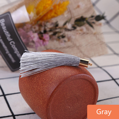 10-30Gb Metāla vāciņš Zīda pušķis Apdare Bārkstis DIY Auskari Atslēgu piekariņi Juvelierizstrādājumi Dekoratīvie aksesuāri Aizkaru kuloni Amatniecības pušķi