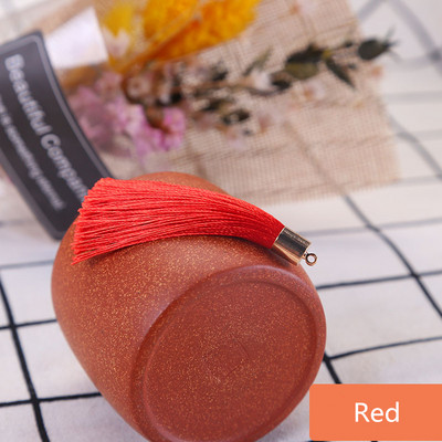 10-30Gb Metāla vāciņš Zīda pušķis Apdare Bārkstis DIY Auskari Atslēgu piekariņi Juvelierizstrādājumi Dekoratīvie aksesuāri Aizkaru kuloni Amatniecības pušķi