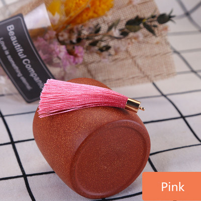 10-30Gb Metāla vāciņš Zīda pušķis Apdare Bārkstis DIY Auskari Atslēgu piekariņi Juvelierizstrādājumi Dekoratīvie aksesuāri Aizkaru kuloni Amatniecības pušķi