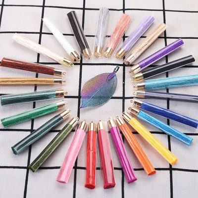 10-30Gb Metāla vāciņš Zīda pušķis Apdare Bārkstis DIY Auskari Atslēgu piekariņi Juvelierizstrādājumi Dekoratīvie aksesuāri Aizkaru kuloni Amatniecības pušķi