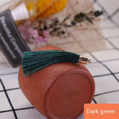 10-30Gb Metāla vāciņš Zīda pušķis Apdare Bārkstis DIY Auskari Atslēgu piekariņi Juvelierizstrādājumi Dekoratīvie aksesuāri Aizkaru kuloni Amatniecības pušķi