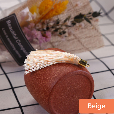 10-30Gb Metāla vāciņš Zīda pušķis Apdare Bārkstis DIY Auskari Atslēgu piekariņi Juvelierizstrādājumi Dekoratīvie aksesuāri Aizkaru kuloni Amatniecības pušķi