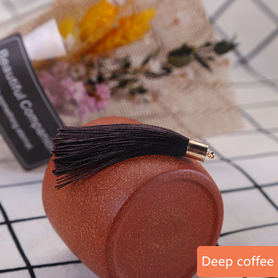 10-30Gb Metāla vāciņš Zīda pušķis Apdare Bārkstis DIY Auskari Atslēgu piekariņi Juvelierizstrādājumi Dekoratīvie aksesuāri Aizkaru kuloni Amatniecības pušķi