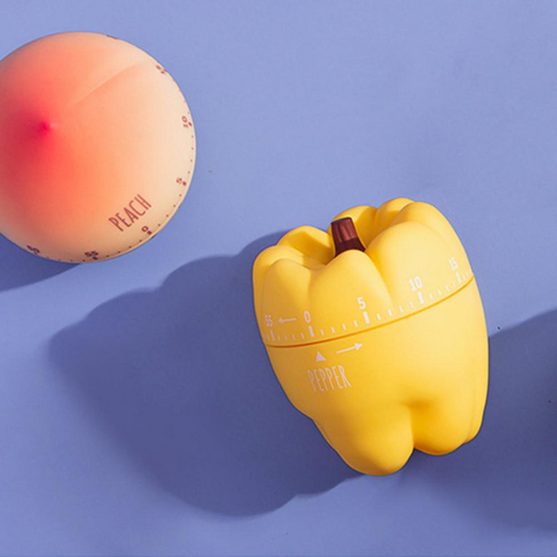 Podsjetnik na vrijeme u obliku povrća, voća, mehanički ABS, kreativni podsjetnik na vrijeme kuhanja za dom, slatka simulacija, mjerač vremena za pravljenje kruha