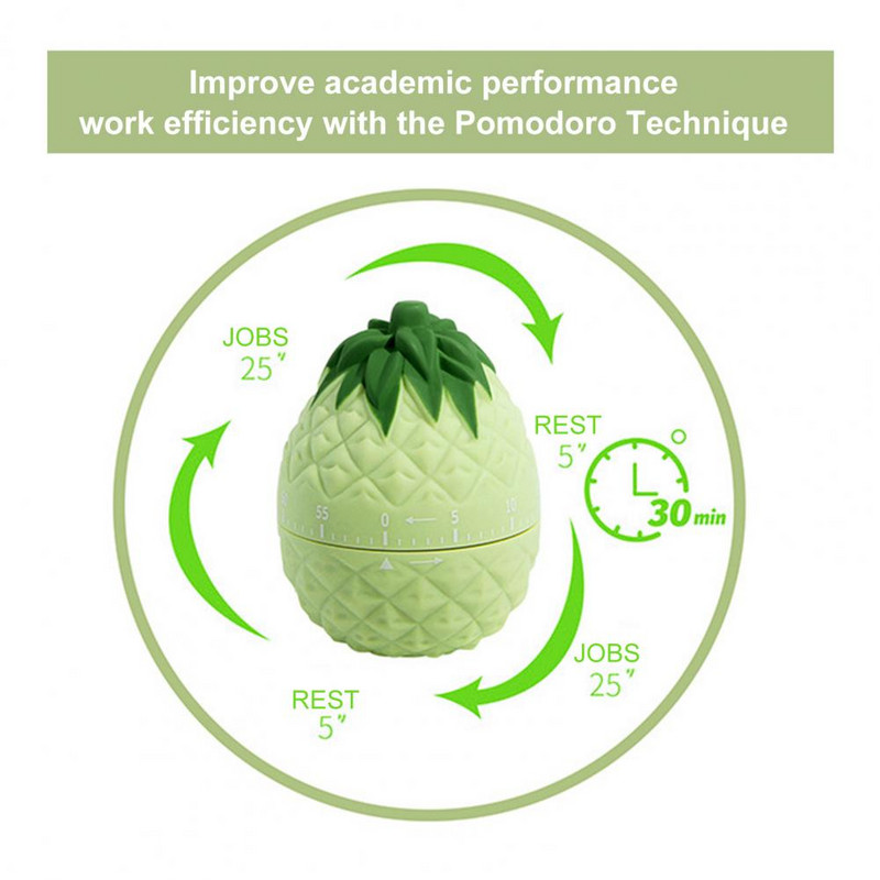 Podsjetnik na vrijeme u obliku povrća, voća, mehanički ABS, kreativni podsjetnik na vrijeme kuhanja za dom, slatka simulacija, mjerač vremena za pravljenje kruha