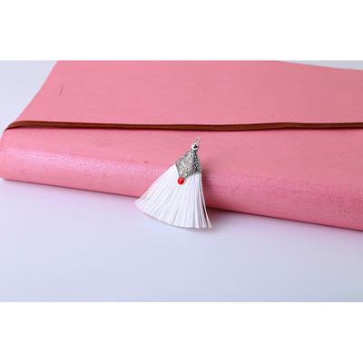 2-10Gb Metāla vāciņi Zīda pušķis Bārkstis Kulons DIY Amatniecība Materiāls Krāsa Pušķi Apdare Aizkari Dekors Auskari Rotaslietas Sastāvdaļas