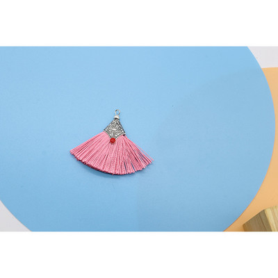 2-10Gb Metāla vāciņi Zīda pušķis Bārkstis Kulons DIY Amatniecība Materiāls Krāsa Pušķi Apdare Aizkari Dekors Auskari Rotaslietas Sastāvdaļas