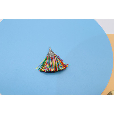 2-10Gb Metāla vāciņi Zīda pušķis Bārkstis Kulons DIY Amatniecība Materiāls Krāsa Pušķi Apdare Aizkari Dekors Auskari Rotaslietas Sastāvdaļas