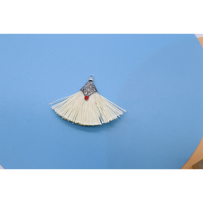 2-10Gb Metāla vāciņi Zīda pušķis Bārkstis Kulons DIY Amatniecība Materiāls Krāsa Pušķi Apdare Aizkari Dekors Auskari Rotaslietas Sastāvdaļas