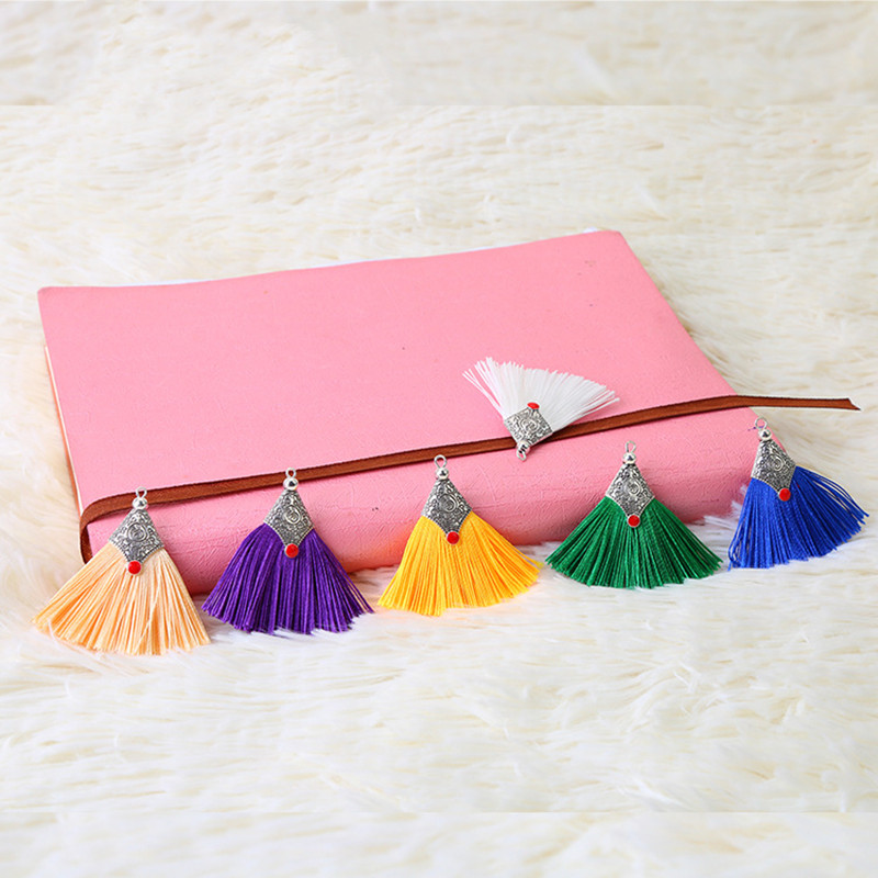 2-10Gb Metāla vāciņi Zīda pušķis Bārkstis Kulons DIY Amatniecība Materiāls Krāsa Pušķi Apdare Aizkari Dekors Auskari Rotaslietas Sastāvdaļas