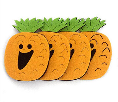 5gab. Augļi Griešanai Filcs Audums Neausts audums Filcs aplikācijas šūšanai Lelles Amatniecība Bērnu istaba Bērnudārzs DIY sienas uzlīmes