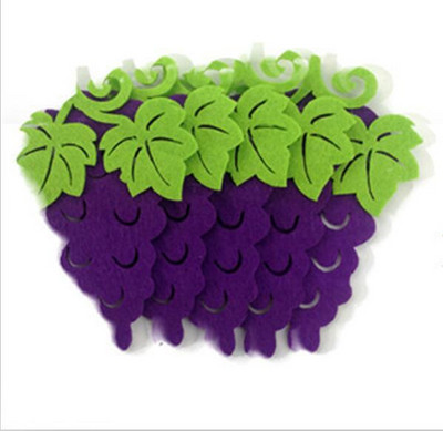 5gab. Augļi Griešanai Filcs Audums Neausts audums Filcs aplikācijas šūšanai Lelles Amatniecība Bērnu istaba Bērnudārzs DIY sienas uzlīmes