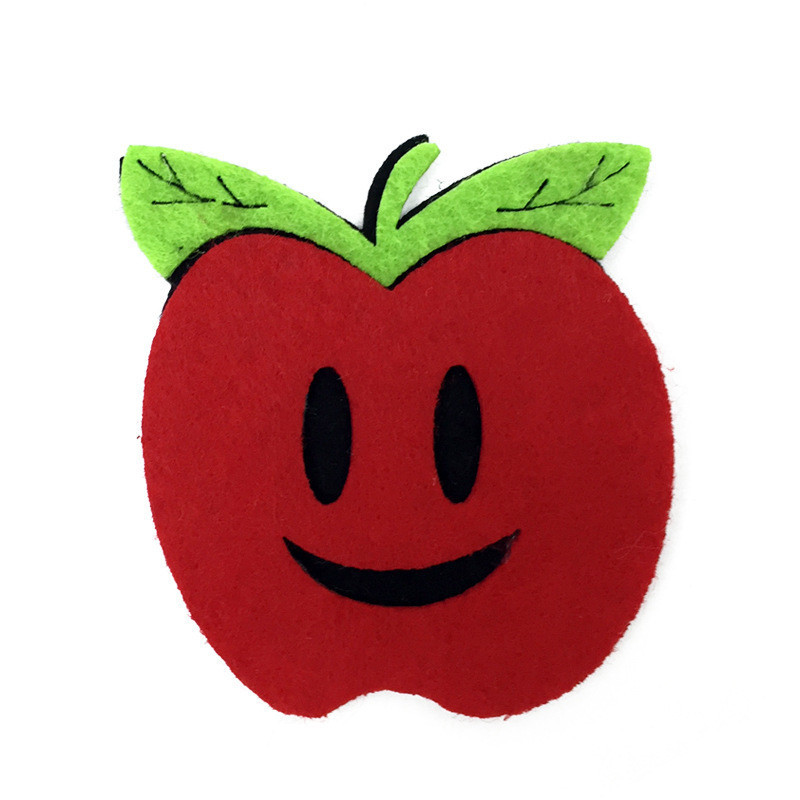 5gab. Augļi Griešanai Filcs Audums Neausts audums Filcs aplikācijas šūšanai Lelles Amatniecība Bērnu istaba Bērnudārzs DIY sienas uzlīmes