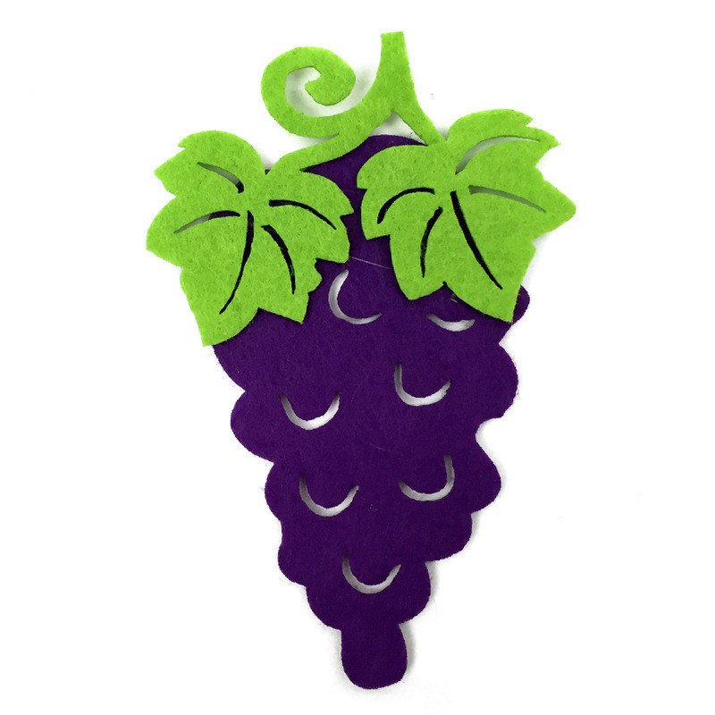 5gab. Augļi Griešanai Filcs Audums Neausts audums Filcs aplikācijas šūšanai Lelles Amatniecība Bērnu istaba Bērnudārzs DIY sienas uzlīmes