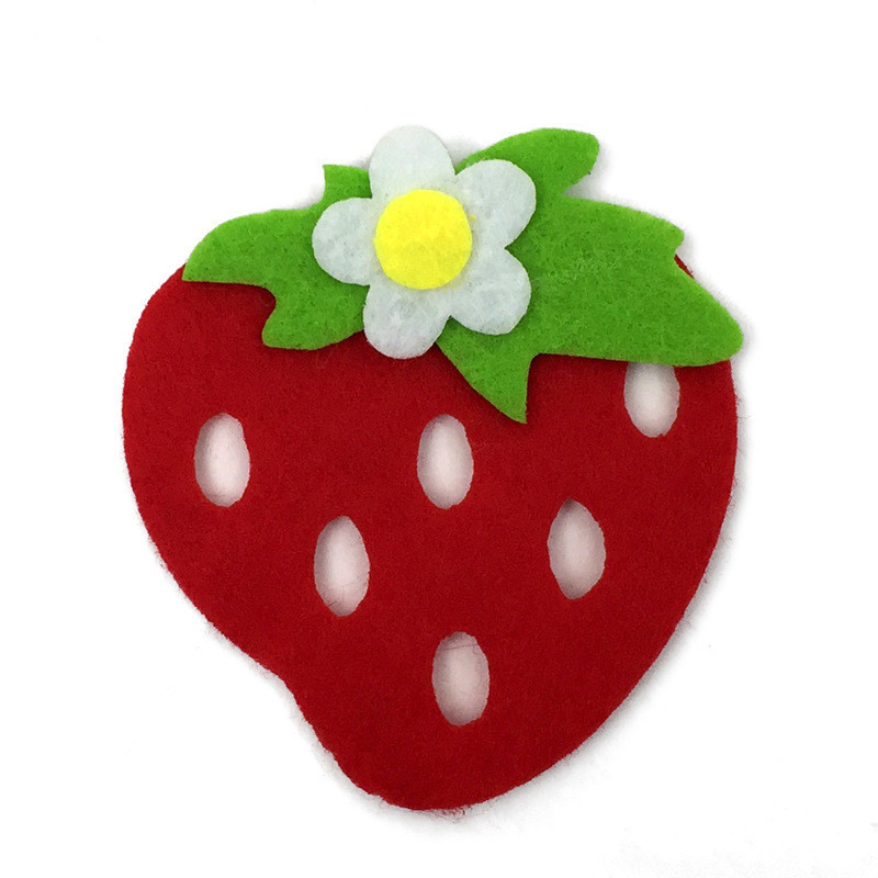 5gab. Augļi Griešanai Filcs Audums Neausts audums Filcs aplikācijas šūšanai Lelles Amatniecība Bērnu istaba Bērnudārzs DIY sienas uzlīmes