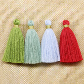 10Gb Zelta zīda diegu rotājumi bārkstis Apdare Kuloni DIY Amatniecība Rotaslietas Pušķis Auskari Apģērba Aizkari Pušķi Somas dekors