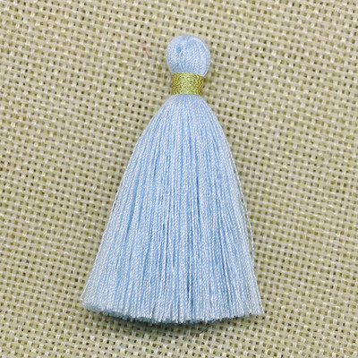 10Gb Zelta zīda diegu rotājumi bārkstis Apdare Kuloni DIY Amatniecība Rotaslietas Pušķis Auskari Apģērba Aizkari Pušķi Somas dekors