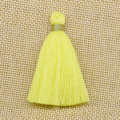 30Gb Zelta zīda diegu rotājumi bārkstis Apdares Kuloni DIY Amatniecība Rotaslietas Pušķis Auskari Apģērbu Aizkari Pušķi Somas dekors