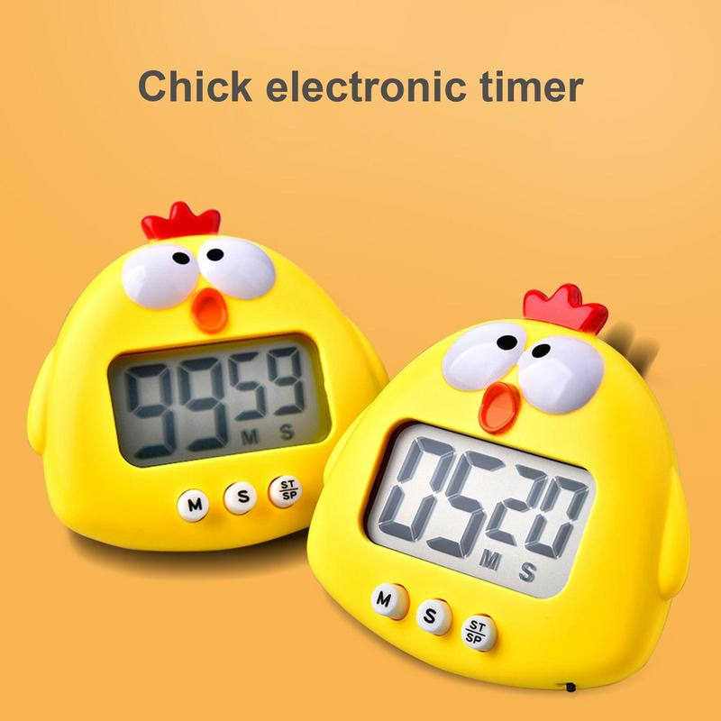 Digitālais virtuves taimeris Magnētiskais laika pārvaldības atpakaļskaitīšanas pulkstenis 1 gab. Unikāls dizains, liela displeja taimeris klasē un mājas mācībām