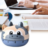 Jauki multfilmu Dzīvnieki Taimeri 60 minūšu Mehāniskā virtuve Gatavošanas Taimeris Pulkstenis Skaļi Signalizācijas Skaitītāji Mini Virtuves Taimeris Uztver kaķi