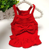 2023 Noua îmbrăcăminte pentru animale de companie de vară, în carouri, fustă pentru animale de companie, pisică, câine, rochie subțire, respirabilă, de vară, haine Yorkie, haine pentru cățeluși