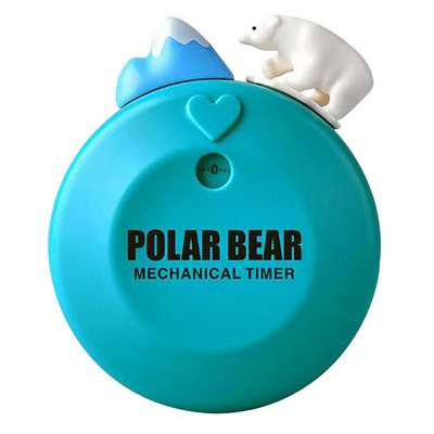 Radošs mehānisks gatavošanas taimeris ar skaļu trauksmi Dzīvnieka formas gatavošanas taimeris Magnētisks digitāls virtuves atpakaļskaitīšanas taimeris