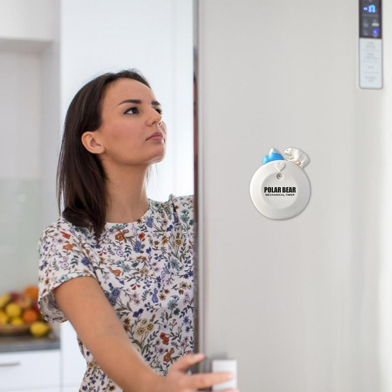 Radošs mehānisks gatavošanas taimeris ar skaļu trauksmi Dzīvnieka formas gatavošanas taimeris Magnētisks digitāls virtuves atpakaļskaitīšanas taimeris