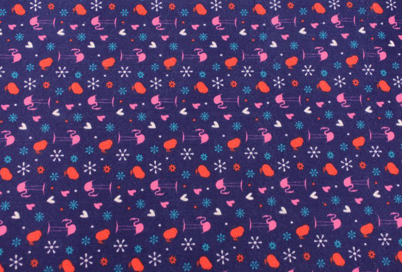 DwaIngY Print Non Woven Felt Ύφασμα πάχους 1mm Πολυεστέρας Μαλακό Felt Of Pattern Διακόσμησης Σπιτιού Πακέτο για Ράψιμο Κούκλες 19x28cm