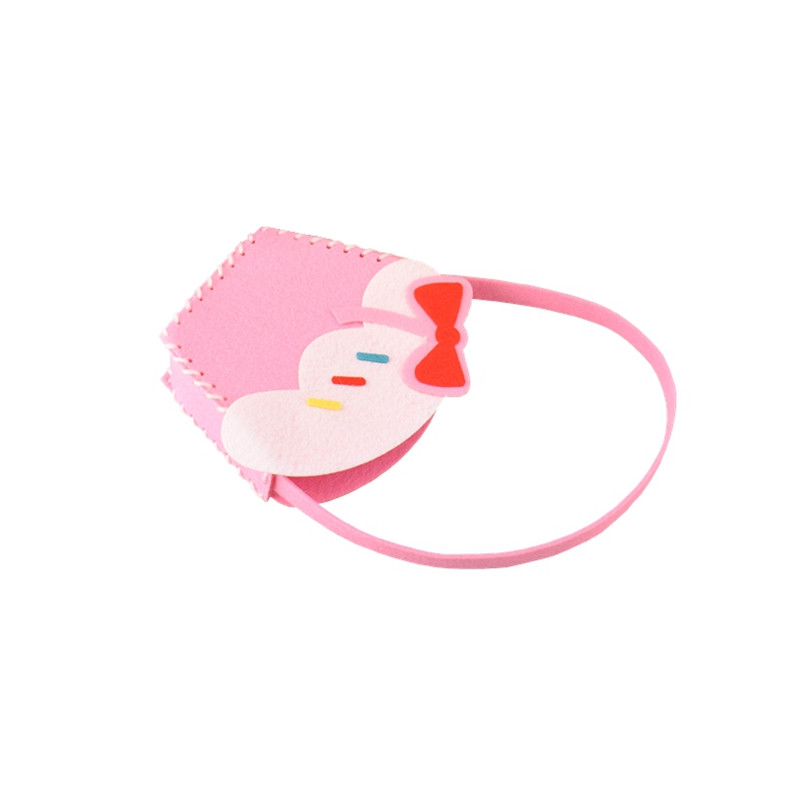 QUANFANG neausta filca auduma soma 3 mm bieza poliestera auduma filca leļļu šūšanai Bērnu soma, amatniecības dāvana