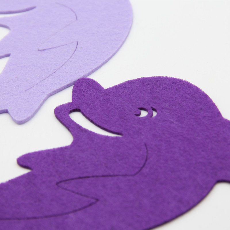 5 tk/partii Vilt delfiinid Vilt Stof isetegemiseks Kodukaunistused Käsitöö Õmblemine Õppige looma Vastab lausriie febric