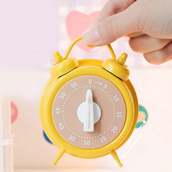 Χαριτωμένο Ξυπνητήρι Εύκολο στη χρήση Ξυπνητήρι Χαριτωμένο Ξυπνητήρι σε σχήμα Μηχανικό χρονόμετρο αντίστροφης μέτρησης για αποτελεσματικό χρόνο στην κουζίνα του σπιτιού