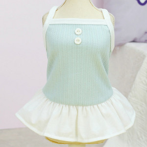 Koledžas stila suņu krekls kleita mājdzīvnieku apģērbs pavasaris un vasara pāriem apģērbi suņu krekliem kapuces kucēna kaķa svārki maziem suņiem XS