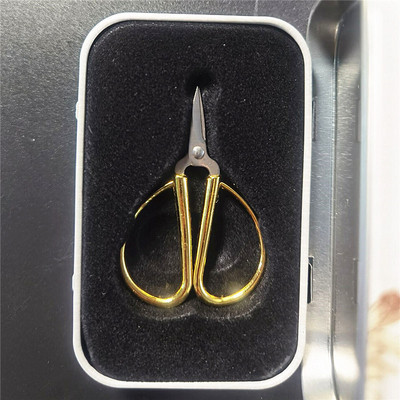Golden Scissors Zig Zag Durable High Steel Vintage Tailor Scissors Craft House for Fabric Scisso Rsembroidery Ψαλίδι ραπτικής