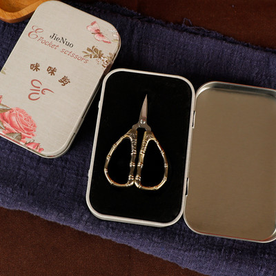 Golden Scissors Zig Zag Durable High Steel Vintage Tailor Scissors Craft House for Fabric Scisso Rsembroidery Ψαλίδι ραπτικής