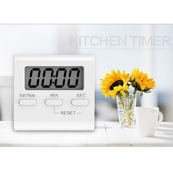 Кухненски таймери Големи магнитни LCD цифрови хронометри за кухненски таймер за обратно отброяване