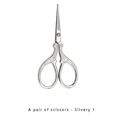 Profesionālās šūšanas šķēres Adatu apstrāde Metāla griešana Šķēres Šūšanas diegu griezējs Instrumenti šūšanas piederumiem Figurētas šķēres