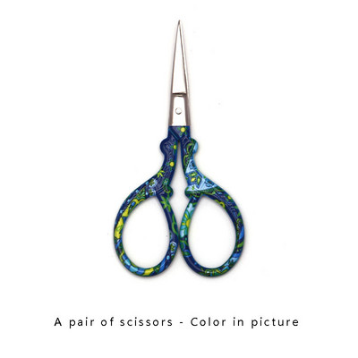 Profesionālās šūšanas šķēres Adatu apstrāde Metāla griešana Šķēres Šūšanas diegu griezējs Instrumenti šūšanas piederumiem Figurētas šķēres