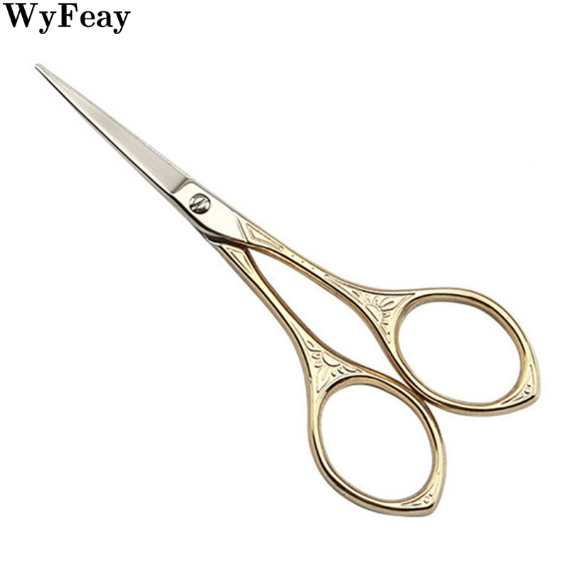 Zelta šūšana Izšūšana Šķērveida audums Māksla Krusts Rokdarbs Retro Vintage Šķēres Tailor Šķēres Diegu Šķēres Zakka Šķēres