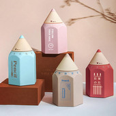 Virtuves taimeris radoša forma Precīza laika noteikšana plastmasas zīmuļa formas modinātāja taimera darbvirsmas ornaments mājas sīkrīka laika atgādinājumam